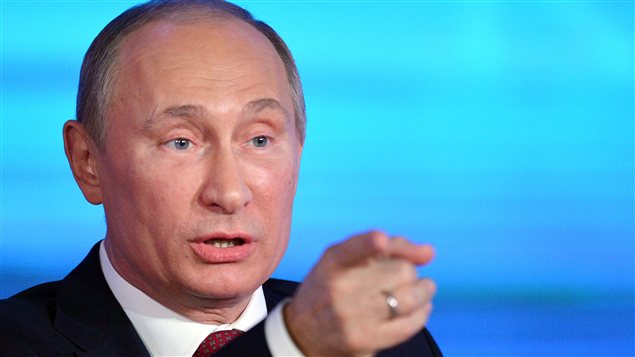 Le président russe Vladimir Poutine