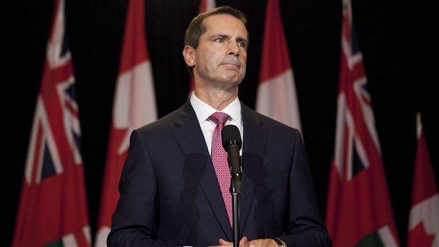 Le premier ministre de l'Ontario, Dalton McGuinty (archives)