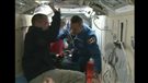 Chris Hadfield arrive à la SSI