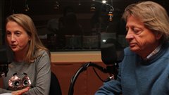Rafa�le Germain et Georges-H�bert Germain | @Radio-Canada/C�cile Gladel
