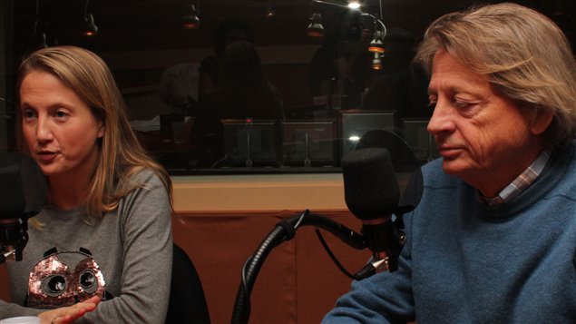 Rafa�le Germain et Georges-H�bert Germain | @Radio-Canada/C�cile Gladel