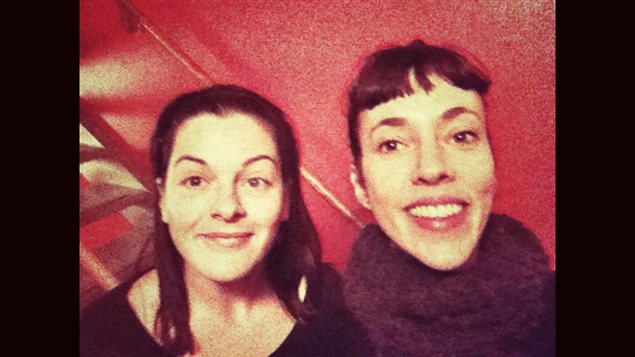 Sophie Cadieux et Catherine Pogonat