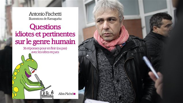 Antonio Fischetti, auteur de <em>Questions idiotes et pertinentes sur le genre humain</em> |� Alexander Klein / AFP