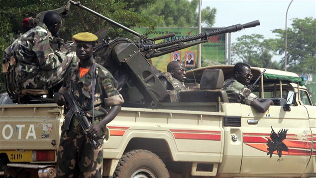 Des membres de la guarde présidentielle en République centrafricaine