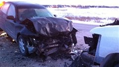 Collision frontale à Winnipeg
