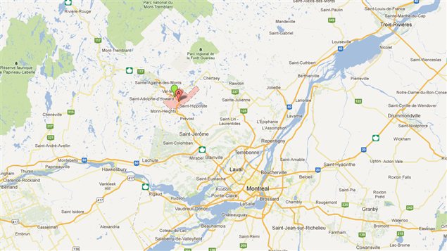 Sainte-Adèle dans les Laurentides