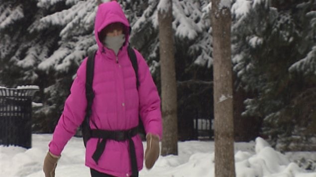 Le temps glacial à Calgary