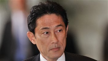 Le nouveau ministre des affaires étrangères du Japon, Fumio Kishida