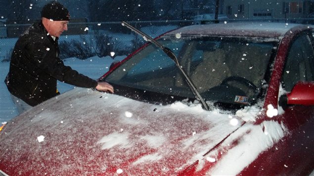 La neige en Pennsylvanie ce 26 décembre 2012