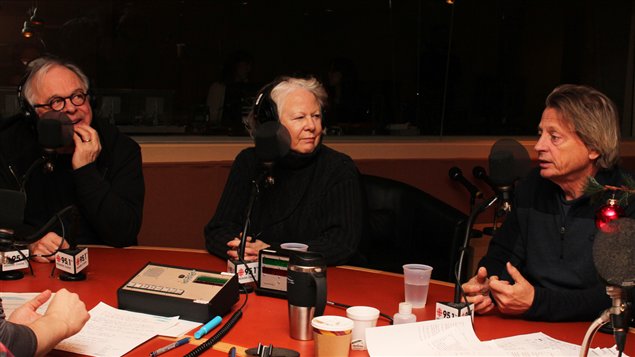 Raymond Cloutier, Mich�le Labr�che-Larouche et Georges H�bert-Germain