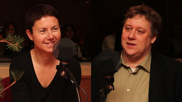 Elisabeth Vallet et Lo�c Tass� �Radio-Canada / Sophie Laforest