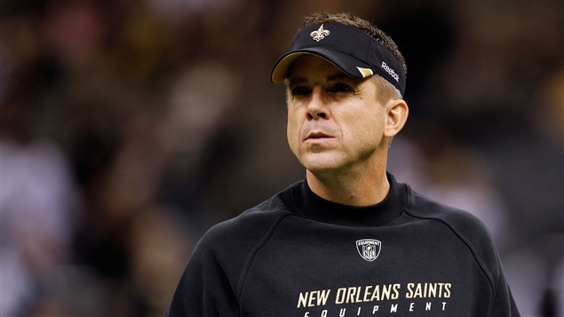 L'entraîneur-chef des Saints de La Nouvelle-Orléans, Sean Payton