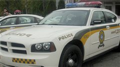 Une voiture de la Sûreté du Québec