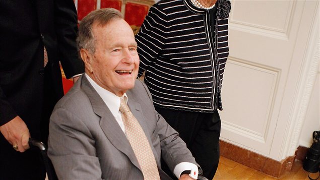 George H.W. Bush en mai 2012.