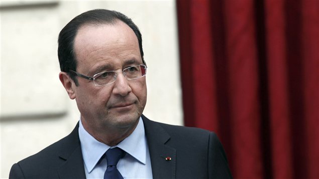 Le président français, François Hollande