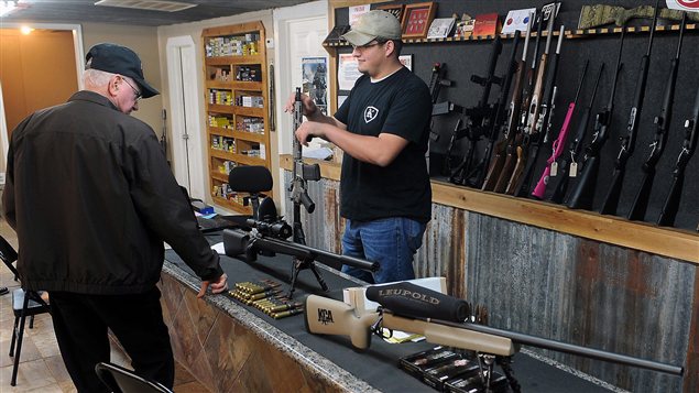 Un vendeur d'armes au Texas