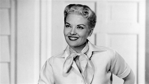 La chanteuse Patti Page