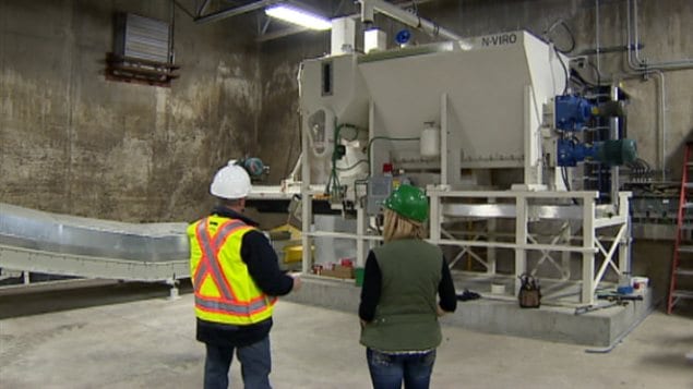 Usine en pleine transformation pour produire de l'engrais de qualité à Banff