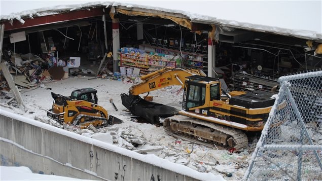 L'intérieur du magasin Zellers, dans le centre Algo