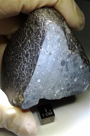 La météorite NWA (Northwest Africa) 7034 est surnommée Beauté noire