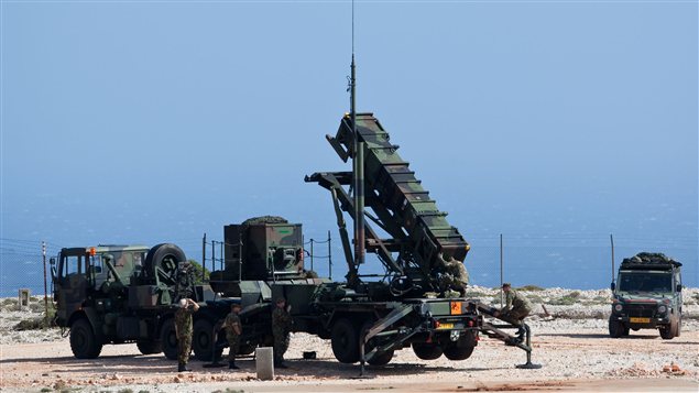 Station de lancement de missiles Patriot (archives de l'OTAN)
