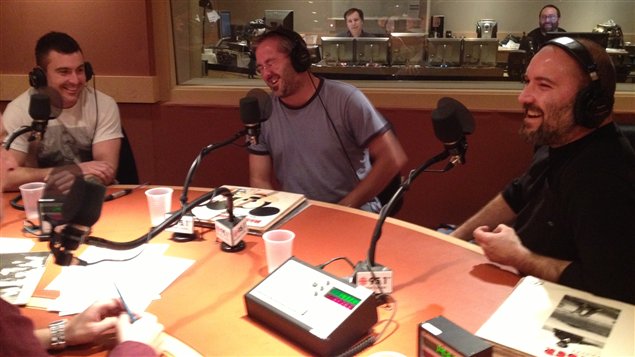 Jonathan, Alexandre et �loi Painchaud. �Radio-Canada/Ariane L�onard