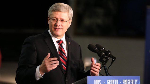 Le premier ministre Stephen Harper