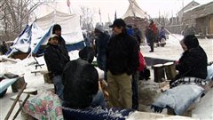 La chef autochtone d'Attawapiskat, Theresa Spence, continue de recevoir des appuis d'un peu partout.