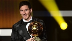 Lionel Messi a remport� son quatri�me Ballon d'or