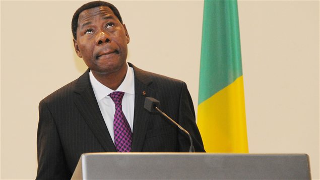 Le président du Bénin, Thomas Boni Yayi, par ailleurs président de l'Union africaine