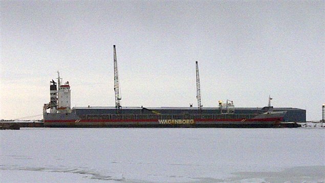 Un accident mortel est survenu le 7 janvier au port de Matane lors du chargement d'un navire.