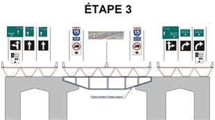 Étape 3 de la rénovation du pont Champlain