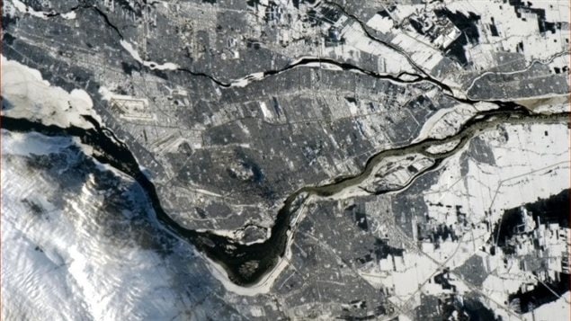Une image de Montréal prise par Chris Hadfield