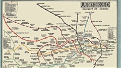 Portion de la carte du métro de Londres, 1926 / © Wikipédia Portion de la carte du métro de Londres, 1926 / © Wikipédia