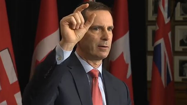 Le premier ministre de l'Ontario, Dalton McGuinty