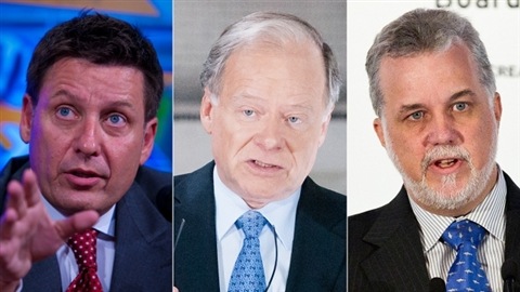 D�bat � la direction du PLQ 