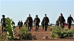 Des soldats français à Bamako le 14 janvier 2013. Des soldats français à Bamako le 14 janvier 2013.