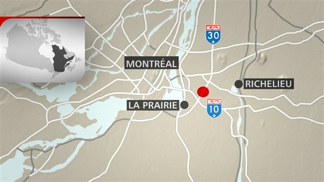 Le mauvais temps sur la Rive-Sud complique la circulation automobile.