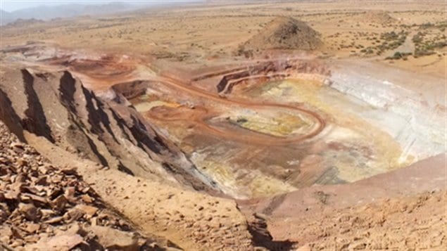 Mine en Érythrée