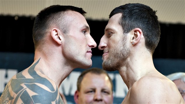Mikkel Kessler et Carl Froch
