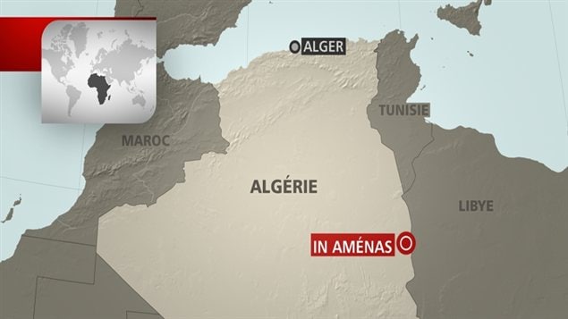 Carte de l'Algérie