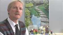 L'artiste Stuart McIntosh de Saskatoon