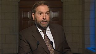 Le chef du NPD, Thomas Mulcair