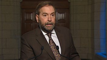Le chef du NPD, Thomas Mulcair