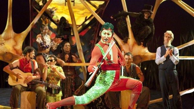 Le spectacle Totem, du Cirque du Soleil