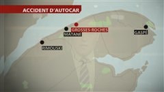 L'accident s'est produit à Grosses-Roches.