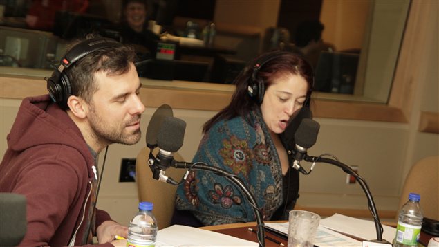 Bruno Marcil et Marie-Jos�e Bastien dans un extrait de <em>La vie devant soi</em>, de Romain Gary (Emile Ajar) |�Radio-Canada / Philippe Couture