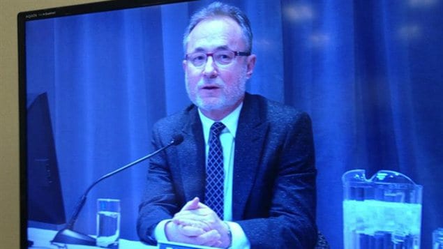 Le Dr Trevor Theman a témoigné vendredi à la commission Vertes.