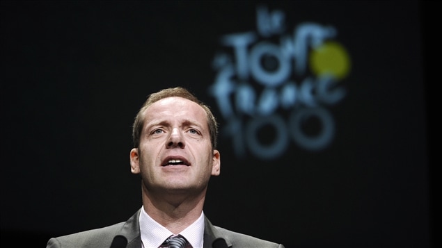 Le directeur du Tour de France, Christian Prudhomme