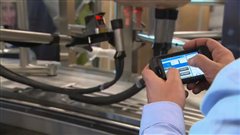 Système de traite robotisée, compagnie suédoise DeLaval Système de traite robotisée, compagnie suédoise DeLaval